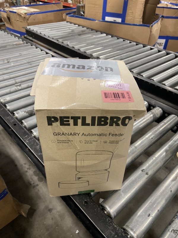 Photo 1 of PETLIBRO Automatic Cat Feeder – 3L Programmable Pet Food Dispenser with Airtight Storage, Timed Portion Control, Voice Meal Call & Dual Power Supply, Clog-Free Healthy Feeding for Cats & Small Dogs