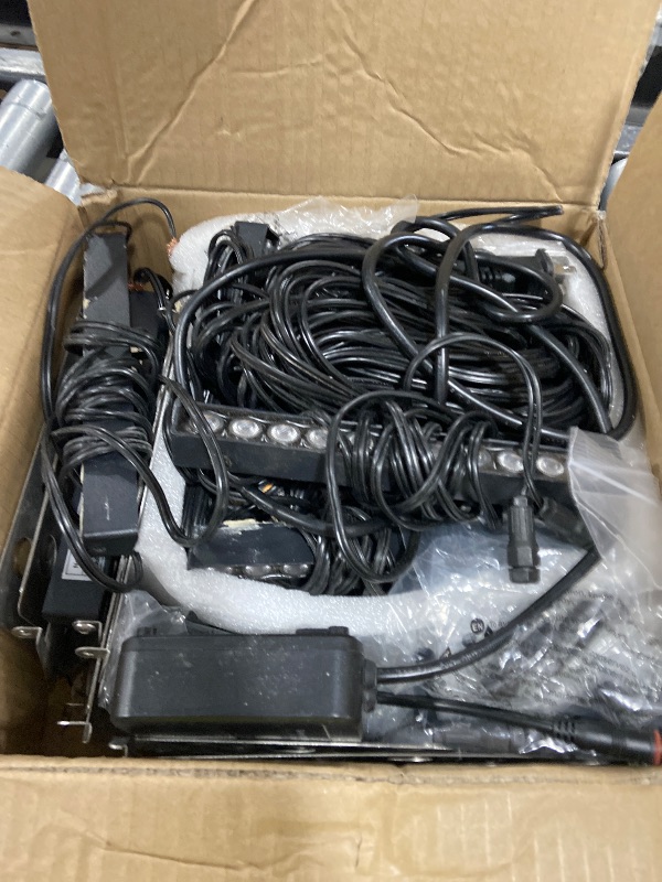 Photo 1 of ZZXX All-in-One Retaining Wall Lights with Transformer, 2700K Step Lights