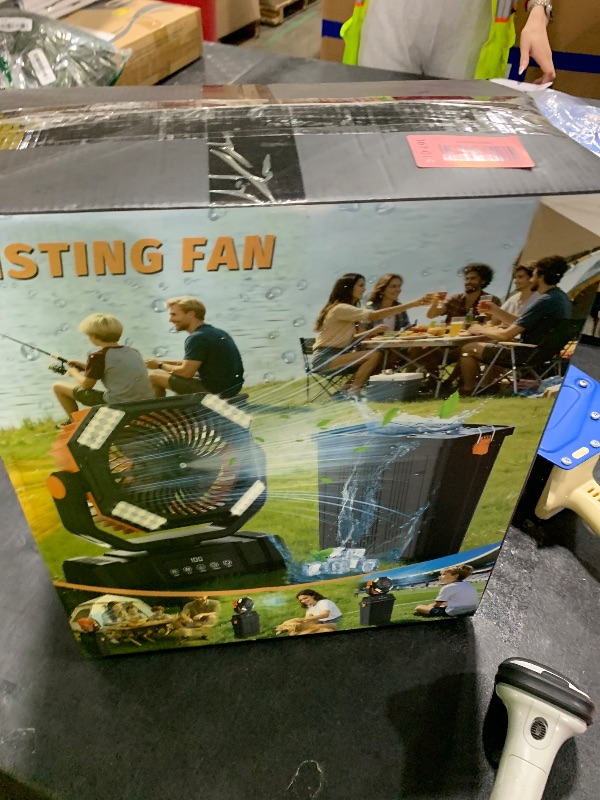 Photo 1 of Etholzon Battery Powered Misting Fan