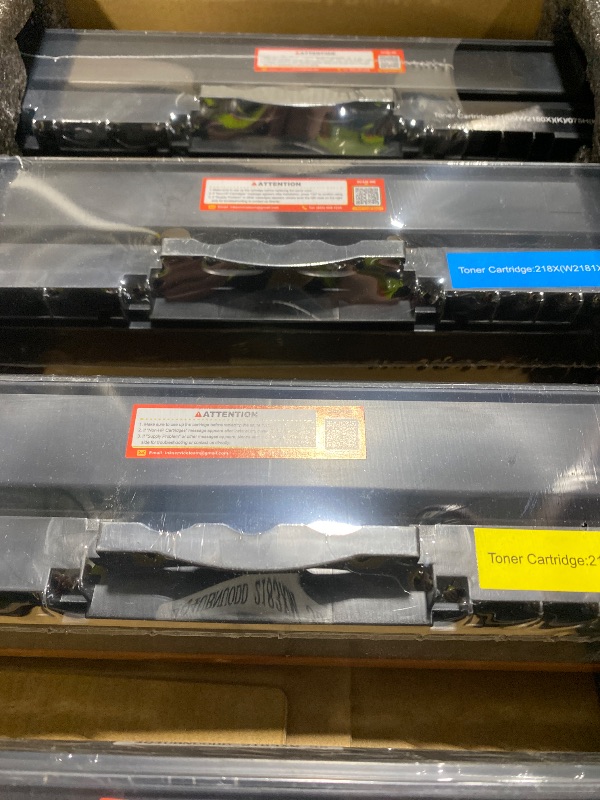 Photo 1 of PHAVORINK 218X Toner Cartridges 4-Pack