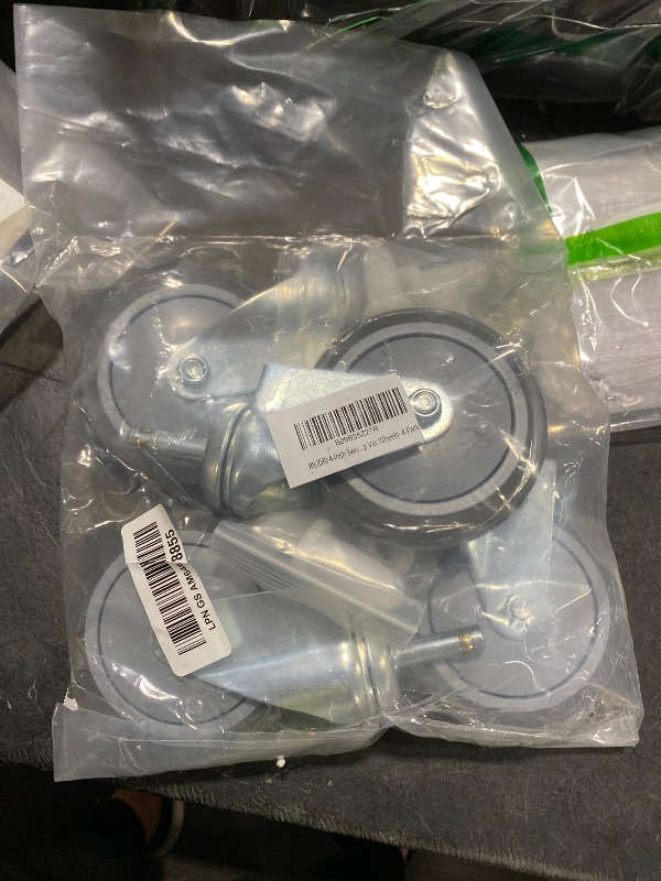Photo 1 of RILIDRI 4-Inch Swivel Stem Casters - 4 Pack