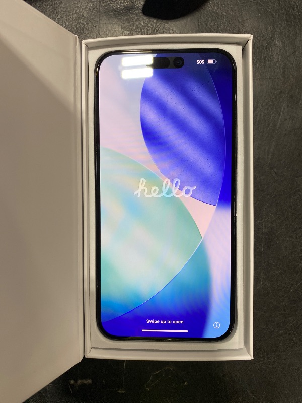 Photo 1 of Apple iPhone 15 Pro Max 256GB Blue Titanium (Renewed)
