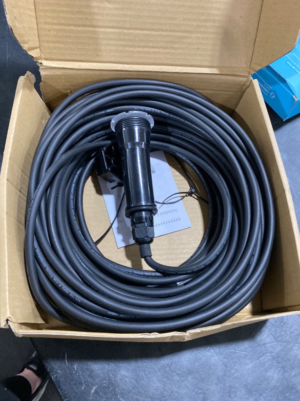 Photo 1 of FLIBEN 1.5 Inch LED Pool Light, 100ft Cord