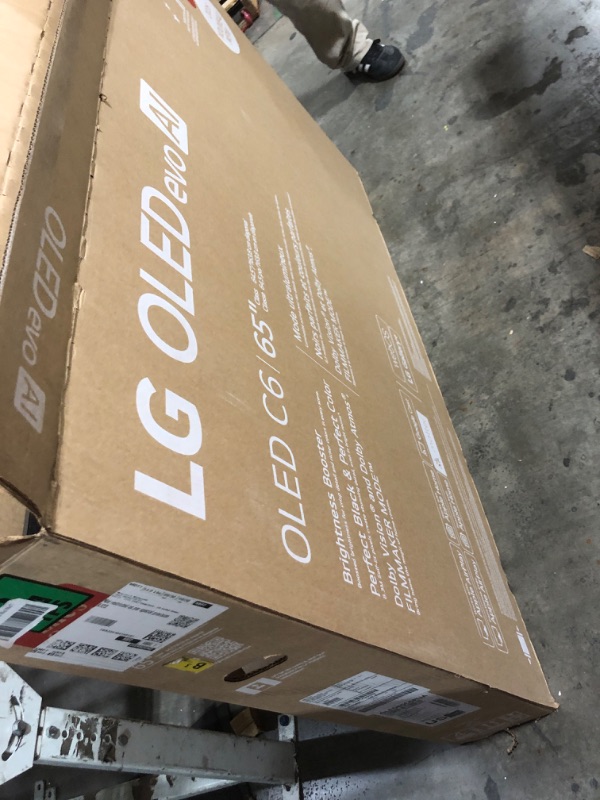 Photo 1 of LG 65-Inch OLED evo C6 Series 4K Smart TV