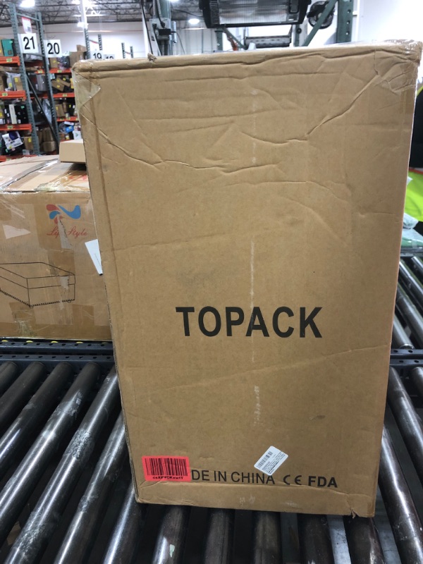 Photo 1 of TOPACK 4-In-1 Rolling Makeup Train Case