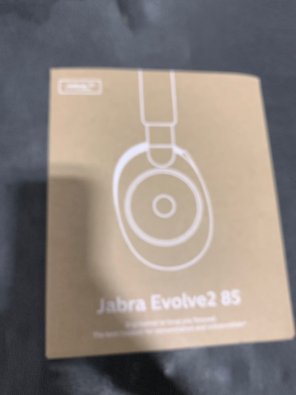 Photo 1 of Jabra Evolve2 85 Wireless Bluetooth Headphones