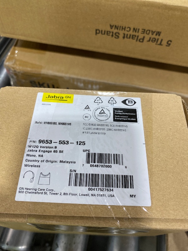 Photo 1 of Jabra Engage 65 SE (Second Edition) Wireless Single?Ear Headset with Mic