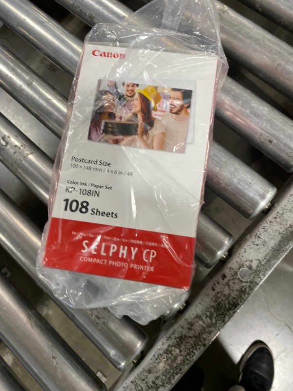 Photo 1 of 2 Pack Compatible for Canon Selphy CP1500 Ink and Photo Paper KP-108IN