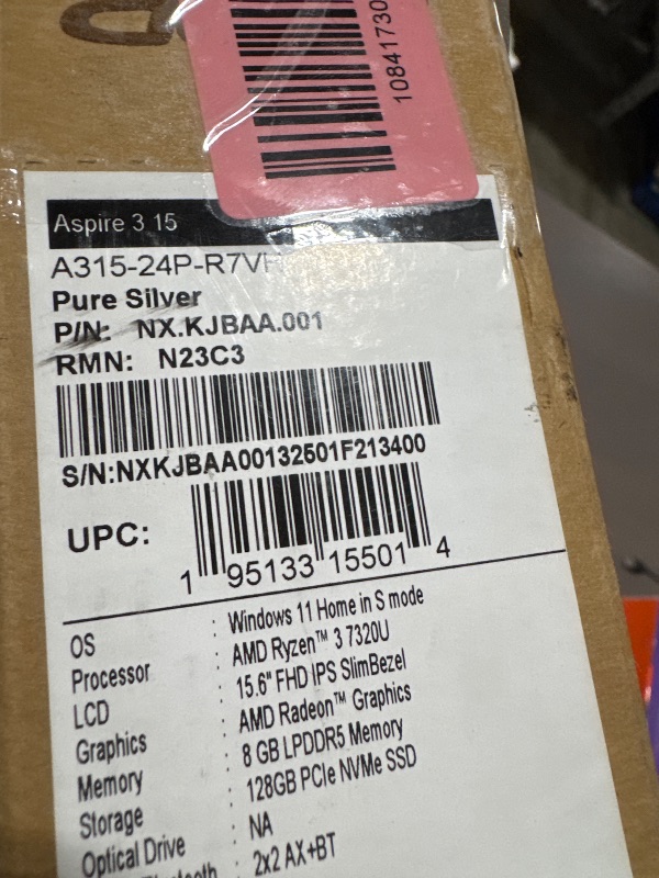 Photo 1 of Acer Aspire 3 A315-24P-R7VH Laptop