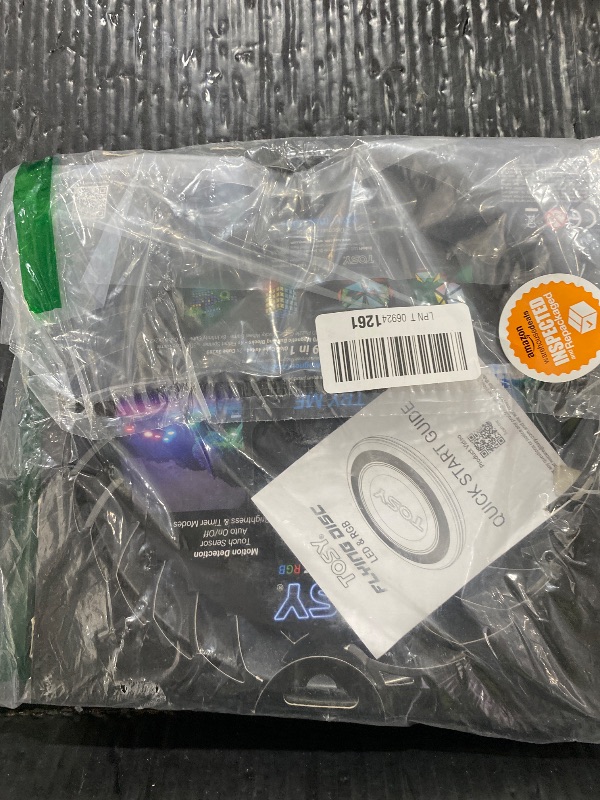 Photo 1 of TOSY Flying Disc - RGB LEDs, Smart Modes, Rechargeable, 175g