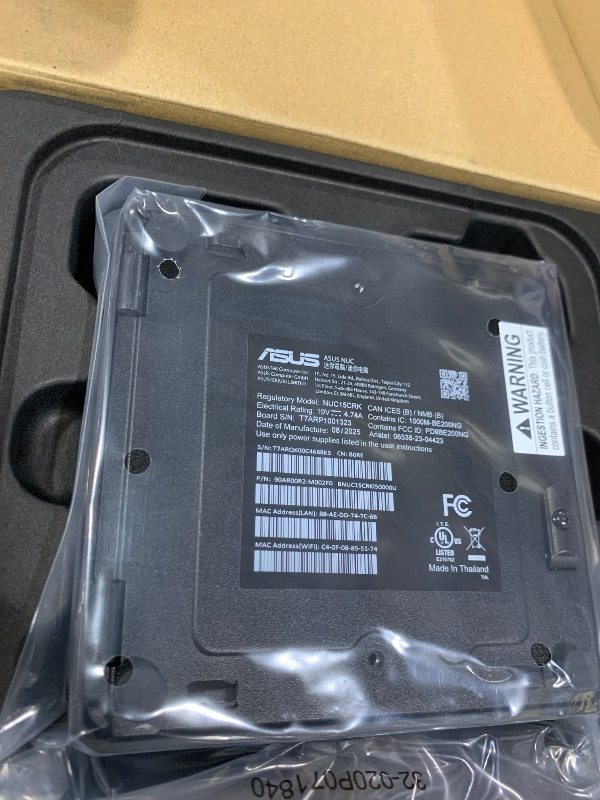 Photo 1 of ASUS NUC 15 Pro Slim Barebones Mini PC