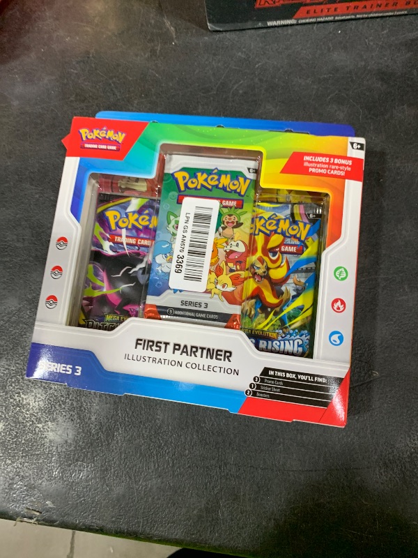 Photo 1 of Pokémon TCG: First Partner Illustration Collection—Series 3