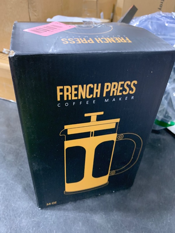 Photo 1 of Veken French Press Coffee Maker, 34oz
