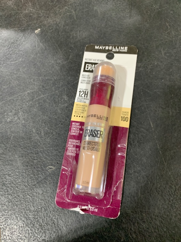 Photo 1 of Maybelline Instant Age Rewind Concealer, 100, 1 Count