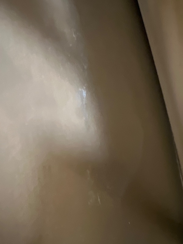 View 4 of *** SMUDGE MARK ON GLASS *** Furnbar Tempered Glass Chair Mat