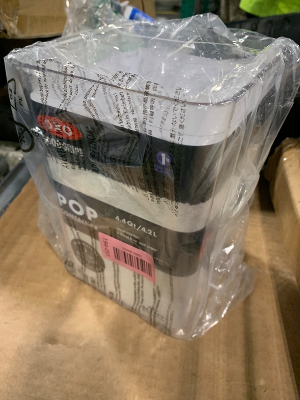 Photo 1 of *** LID MISSING***.
OXO Good Grips POP Container, 4.4-quart food storage.