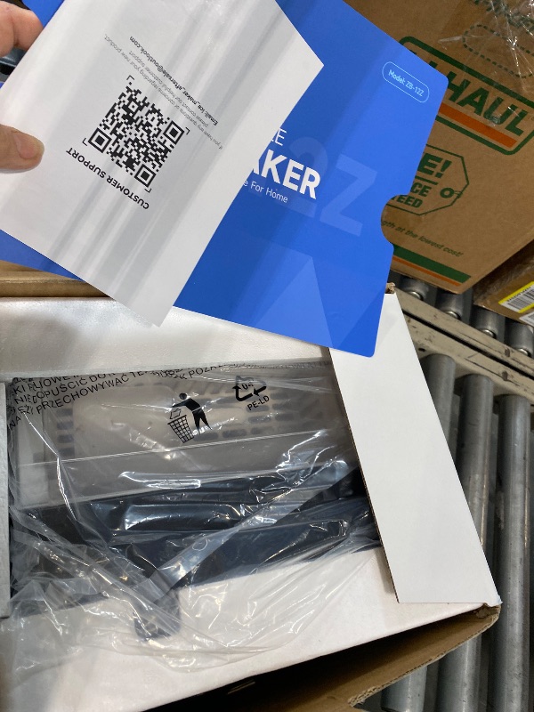 Photo 1 of [SOLD FOR PARTS] ORFLROA Countertop Ice Maker - 9 Cubes in 6 Mins, Somber