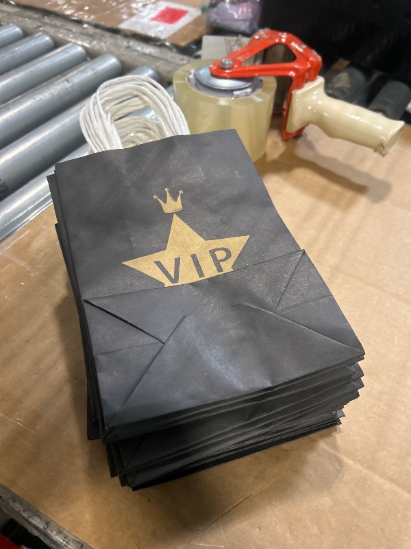 Photo 1 of ****SIMILAR ITEM***
LBLNUGURI VIP Bags Gift for Party Supplies, Hollywood Movie Theme Pass Decorations, Birthday for Kids Adults(black)