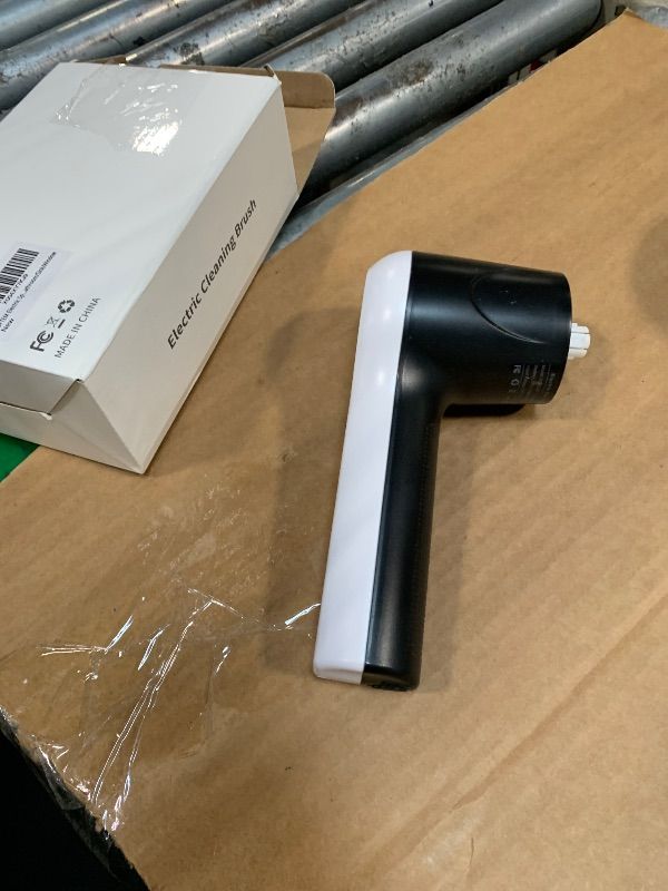 Photo 1 of *** SOLD AS PARTS//FINAL SALE 07/27/26
PUFTEM Electric Spin Scrubber, Cordless Shower Scrubber with Battery Level Display, 2 Speeds Electric Scrubber for Cleaning with 6 Replaceable Heads, Cleaning Brush for Bathroom/Sink/Window
