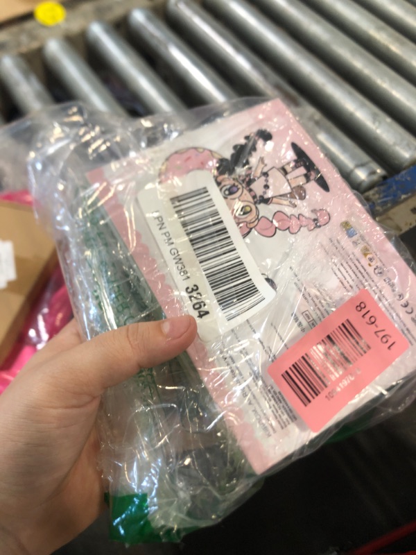 Photo 1 of ***ONLY SWITCHES, NO KEYCAPS*** KiiBOOM Dough Fluff Keycap Set, 144/143 Keys, MOA/Cherry Profile PBT Keycaps for Mechanical Keyboard, Compatible with ANSI/ISO, 60%, 65%, 75%, TKL, Full-Sized Layout (Pink & Brown, Cherry Profile)