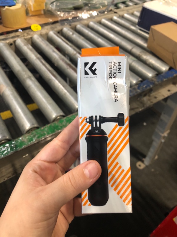 Photo 1 of ** MISSING PIECE** K&F CONCEPT 33.5cm/13.2" Selfie Stick Tripod, Portable Vlog Handle Grip Action Camera Selfie Stick for GoPro Hero 13/12/11/10/9/8/Max, DJI Osmo Action 5/4/3/2/1. (Black)