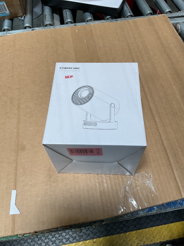 Photo 1 of ?Electric Focus?Magcubic Mini Projector 4K Support, Portable Projector with WiFi 6 and Bluetooth 5.4, Smart Proyector, 5W Soundbase Speaker, 180°Rotation for Home Theater