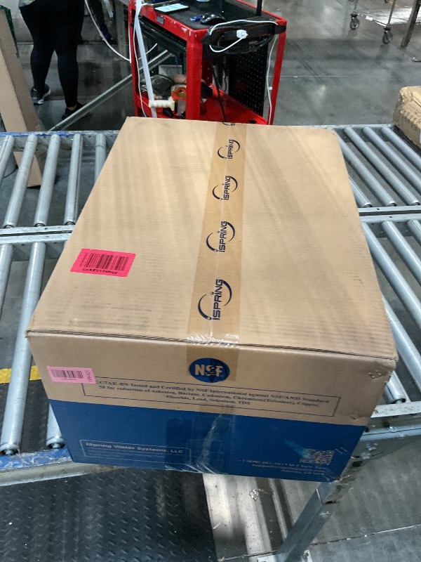 Photo 1 of ** FACTORY SEALED ** iSpring RCC7AK, NSF Certified, 75 GPD, Alkaline 6-Stage Reverse Osmosis System, pH+ Remineralization RO Water Filter System Under Sink, Patented Top-Mounted Faucet Design for Easy Installation