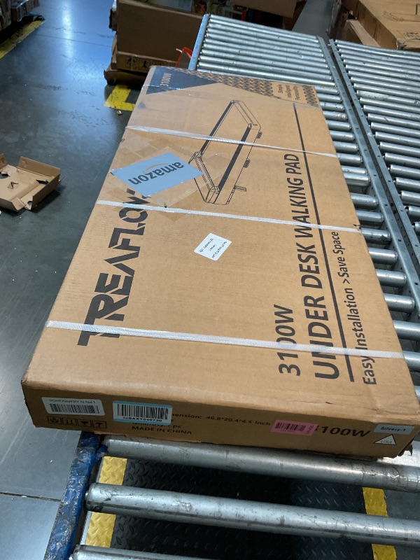 Photo 1 of ** FACTORY SEALED ** TREAFLOW Walking Pad,Treadmill with Incline for Home Office, 2.5HP Portable Under Desk Treadmill with 265 Lbs Capacity,Remote Control, Led Display, Silver