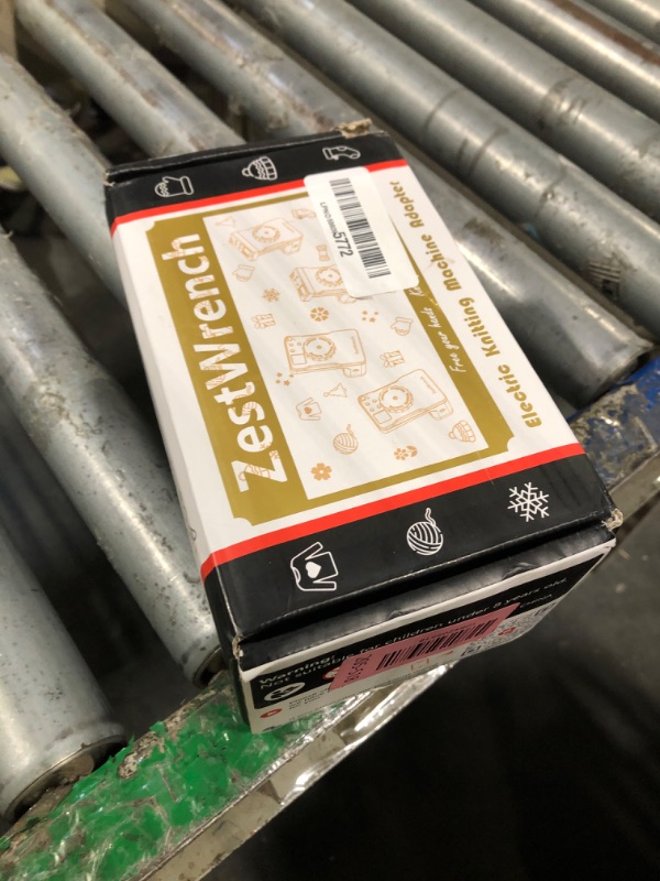 Photo 1 of [2025 Upgraded] zestwrench Electric Knitting Machine Adapter for Sentro Knitting Machine 48-Needle, LCD Panel & Row Counter, Flat/Circular Dual Mode, Variable Speed Motor Accessories