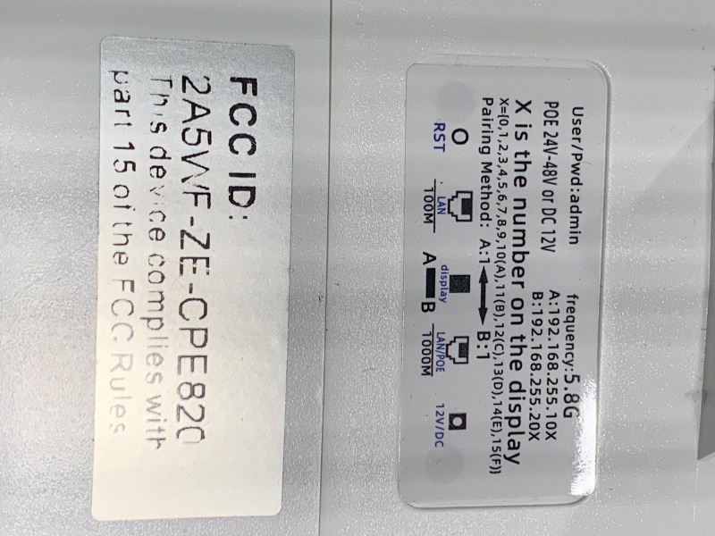 Photo 1 of *** MISSING EXTENSOR *** Point to Point Star-Link Internet Long Range Extender for Star-Link Router