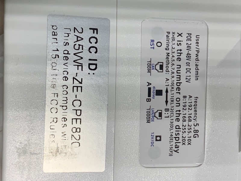 Photo 1 of *** MISSING EXTENSOR *** Point to Point Star-Link Internet Long Range Extender for Star-Link Router