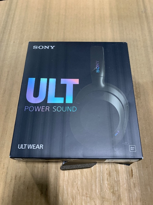 Photo 1 of [SOLD FOR PARTS] Sony ULT WEAR Over-Ear Noise Canceling Wireless Headphones, Black