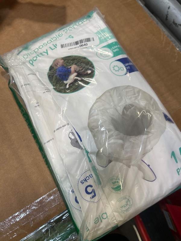 Photo 1 of [60 Counts] Disposable Potty Liners compatible with OXO Tot 2-in-1 Go Potty