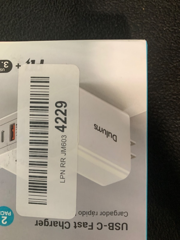 Photo 1 of [2-Pack] 40W USB C Charger Cube Fast Charging Block