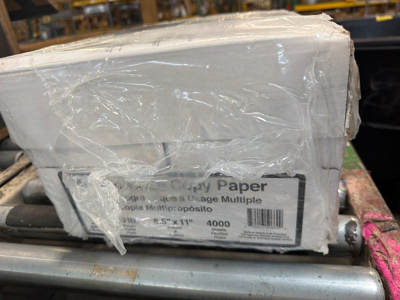 Photo 1 of ***FACTORY SEALED***Special Buy Multipurpose Copy & Printer Paper, Letter Size 8.5" x 11", 20 lb, 92 Bright, White, 500 Sheets/Ream, 8 Reams (4,000 Sheets Total)