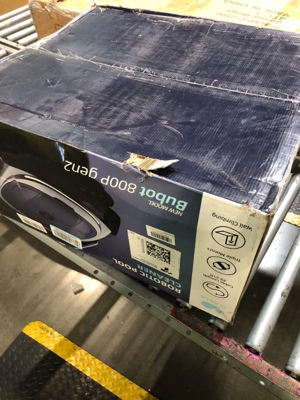 Photo 1 of (2026 New) BUBLUE Bubot 800P Gen2 Robotic Pool Cleaner,Pool Vacuum for Inground Pools,with Smart Navigation,App Control& Scheduling,Cleans Floor/Wall/Waterline/Shallow Area,for Pools up to 1,076 Sq.Ft
