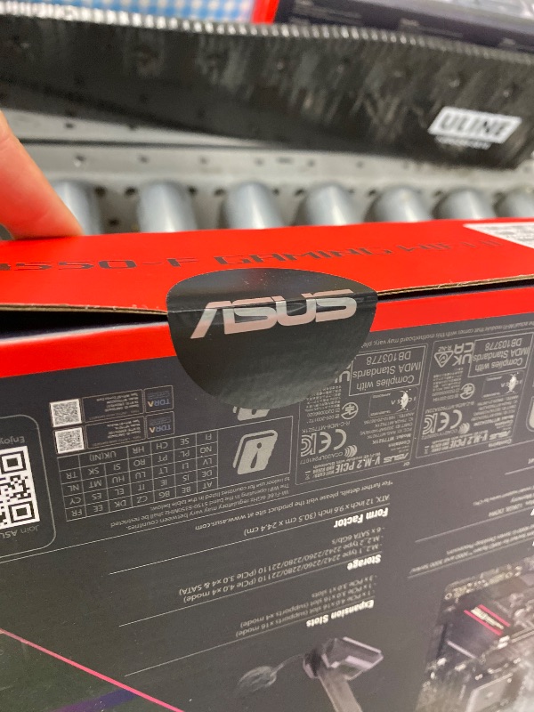 Photo 1 of ***** SEALED BY COMPANY******* ASUS ROG Strix B550-F Gaming WiFi II AMD Socket AM4 ATX DDR4 Motherboard