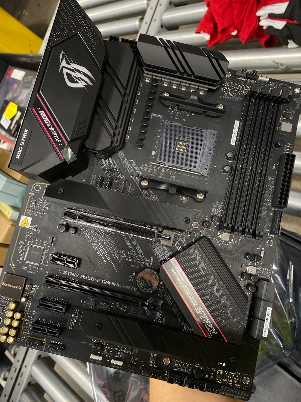 Photo 1 of ***** SEALED BY COMPANY******* ASUS ROG Strix B550-F Gaming WiFi II AMD Socket AM4 ATX DDR4 Motherboard