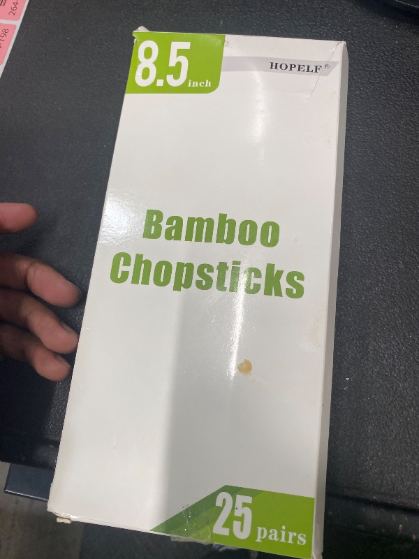 Photo 1 of **MISSING PARTS**8.5 Inch X 25 Pairs Disposable Chopsticks,Simplea and Minimalistic Design,More Size Choices 7"/8.5"/9.5"/12"