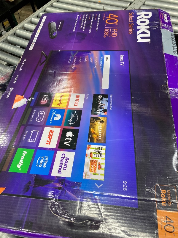Photo 1 of **no return**Roku 40" Select Series Full HD Smart TV