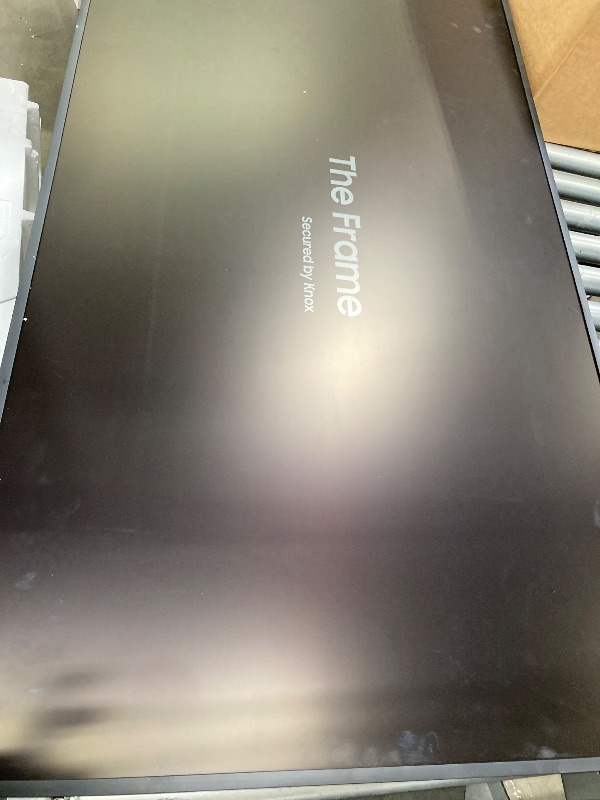 Photo 1 of ***NO RETURN***Samsung 55-Inch Class The Frame LS03F 4K QLED Smart TV (2025 Model) Slim Fit Wall Mount, Modern Frame Design, NQ4 AI Gen2 Processor, Art Mode, Artful Picture Quality, Samsung Vision AI, Alexa Built-in
