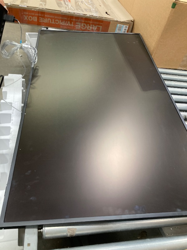 Photo 1 of ***NO RETURN***Samsung 55-Inch Class The Frame LS03F 4K QLED Smart TV (2025 Model) Slim Fit Wall Mount, Modern Frame Design, NQ4 AI Gen2 Processor, Art Mode, Artful Picture Quality, Samsung Vision AI, Alexa Built-in