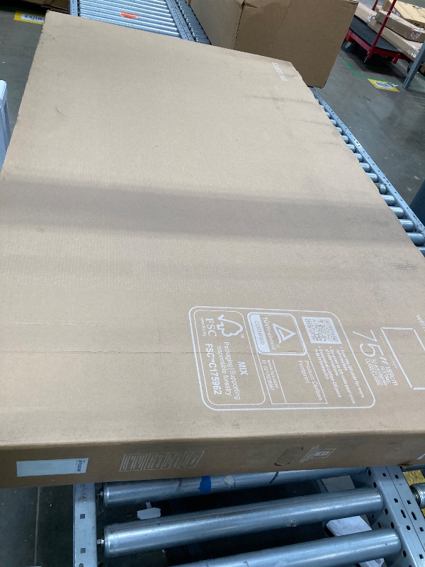 Photo 1 of ****NO RETURN***Samsung 75-Inch Class The Frame Pro LS03FW 4K Neo QLED Mini LED Smart TV (2025 Model) Slim Fit Wall Mount, Modern Frame Design, Wireless One Connect, NQ4 AI Gen3 Processor, Art Mode, Alexa Built-in