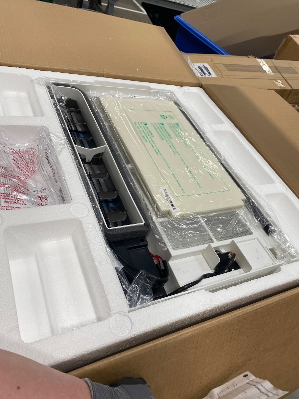 Photo 1 of *Minor damage* LG 12,000 BTU Dual Inverter Smart Window Air Conditioner, 115V Cools 550 Sq. Ft., Ultra Quiet Operation, Up to 35% More Energy Savings, ENERGY STAR®, works with LG ThinQ, Amazon Alexa and Hey Google