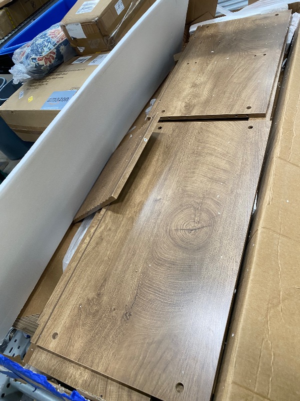 Photo 1 of *Minor damage to edges/Box damaged* Fluted Console Table/ Table