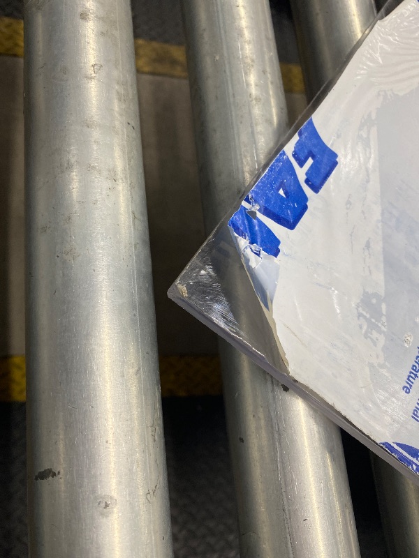 Photo 1 of *HEAVY* *Chipped* Falken Design Clear Polycarbonate Lexan Sheet - 24" x 60" x 3/8" – Durable, Impact-Resistant & UV-Protected Plastic Panel Perfect for Window Repairs, Greenhouses, DIY Projects, Outdoor Covers