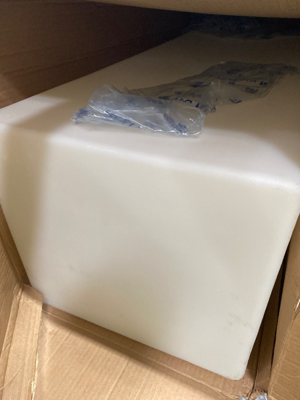 Photo 1 of *Minor damage* Ameri-Kart 36 Gallon RV Fresh Water Tank, Potable Water Storage Tank for Drinking, Cooking, Cleaning, Showering, for Campers, Trailers, Motorhomes, RVs, Cube Shape, 37" x 16" x 15" (WT-5549)