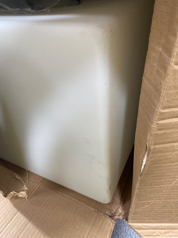 Photo 1 of *Minor damage* Ameri-Kart 36 Gallon RV Fresh Water Tank, Potable Water Storage Tank for Drinking, Cooking, Cleaning, Showering, for Campers, Trailers, Motorhomes, RVs, Cube Shape, 37" x 16" x 15" (WT-5549)
