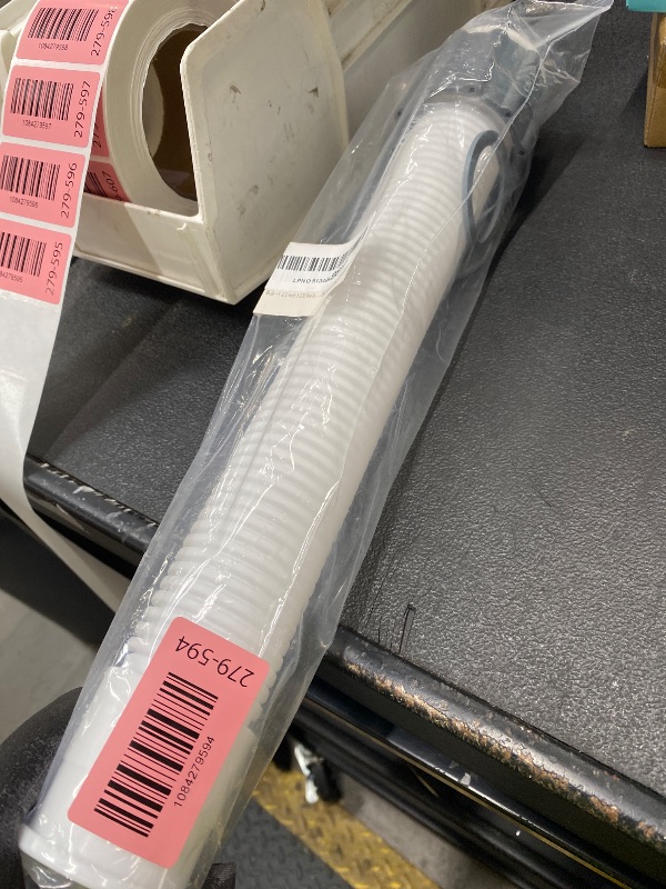 Photo 1 of 1-1/2 Inch 11535 Replacement Pool Hose for above ground pools - 1.5" Pool Sand Filter Pump Hose for Intex Sand Filter Pumps & Saltwater Systems 26371CA 26371EH 28647EG (White -1 Pack)