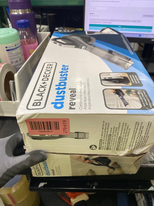 Photo 1 of *Dirty* BLACK+DECKER Dustbuster Reveal Handheld Vacuum